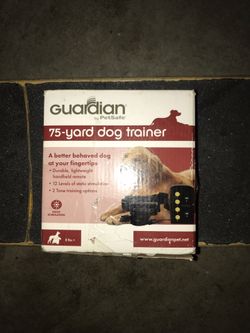 $35 Guardian by Petsafe 75 yard Dog trainer