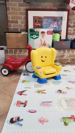 Chair Baby Toddler Children Fisher Price Yellow