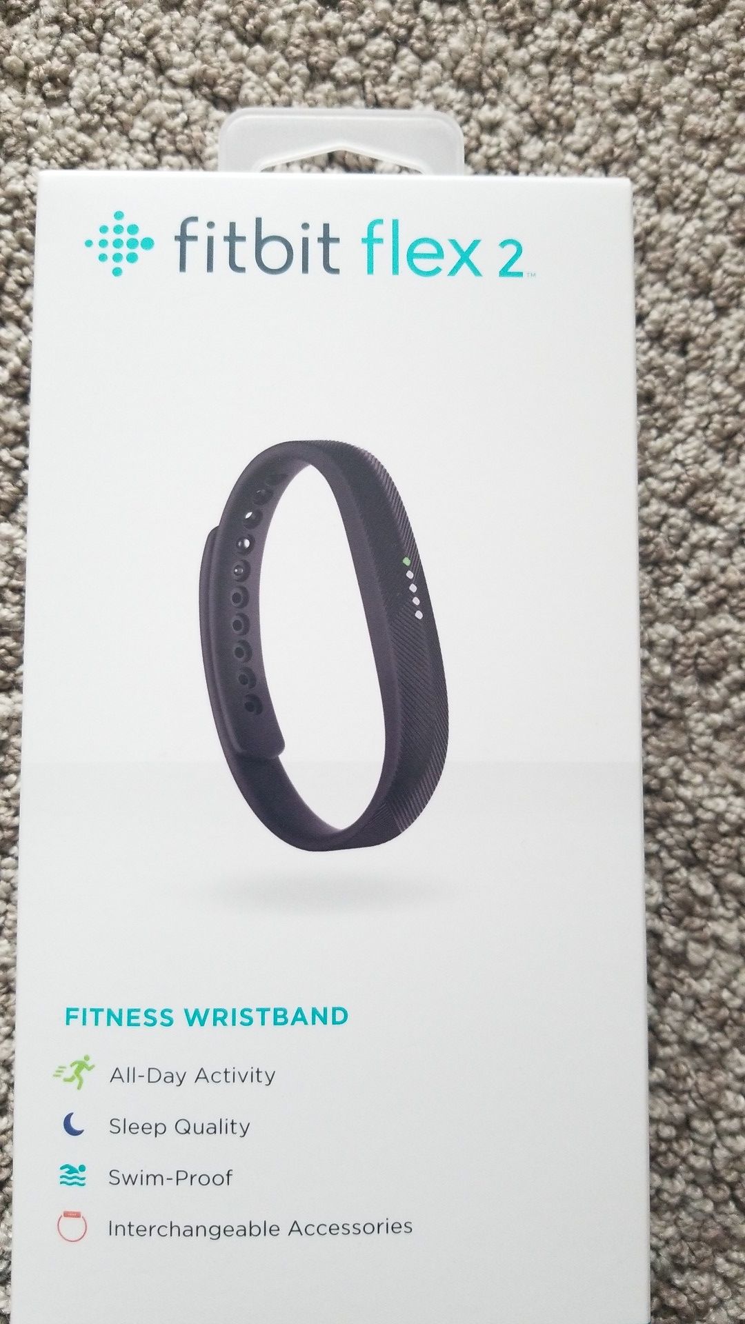 Fitbit flex 2 activity tracker black