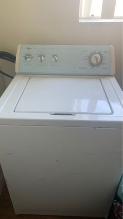 Whirlpool washer & dryer