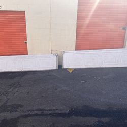 Two 9x7 Garage Doors