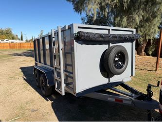 New smooth wall dump trailer 12 ft 2027 ! 🚛
