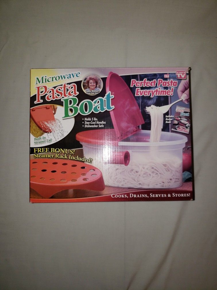 MICROWAVE PASTA BOAT - AS SEEN ON TV