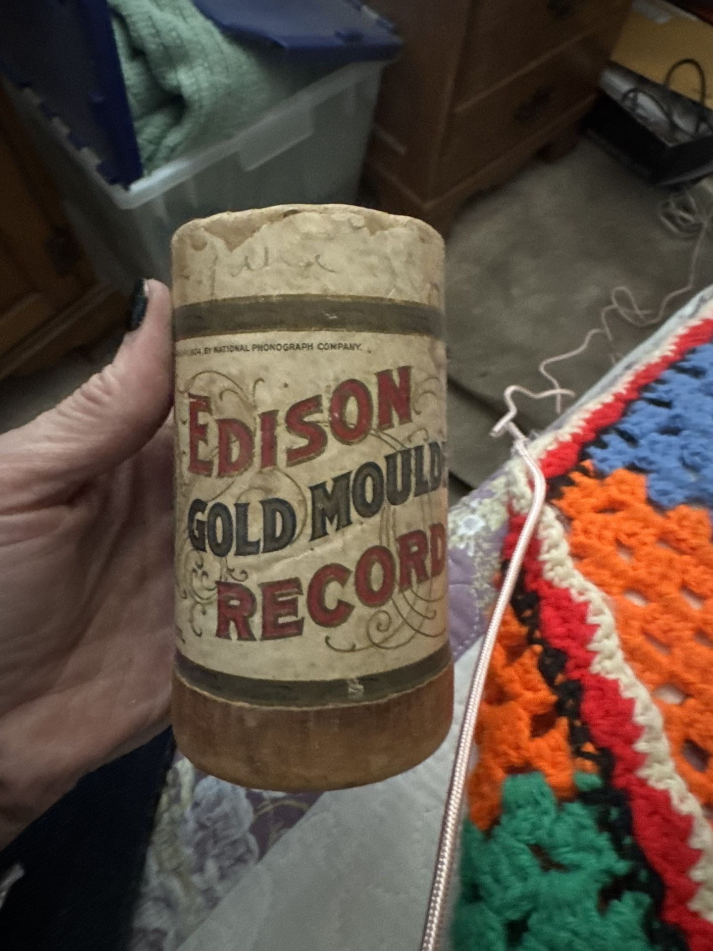 Edison Cylinder Record