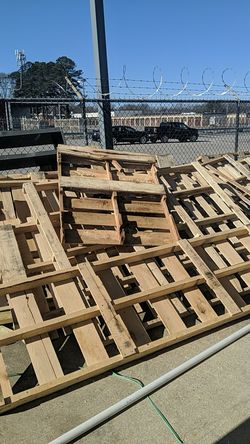 Pallets for free dollars and Free cents for the price of on the house