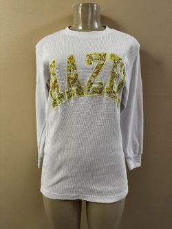 Hazel Boutique Tweety Bird Thermal Crew Neck Sweater Size Medium EUC