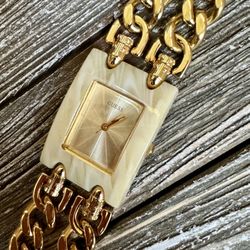 GUESS watch Chain Link Gold 