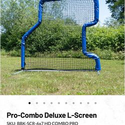 Pitching Pro-Combo Deluxe L-Screen