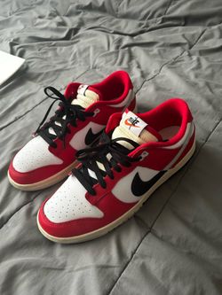 Nike Dunk Low Red/White/Black - Size 11