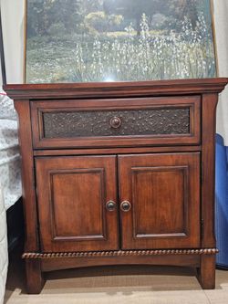 wood night stand
