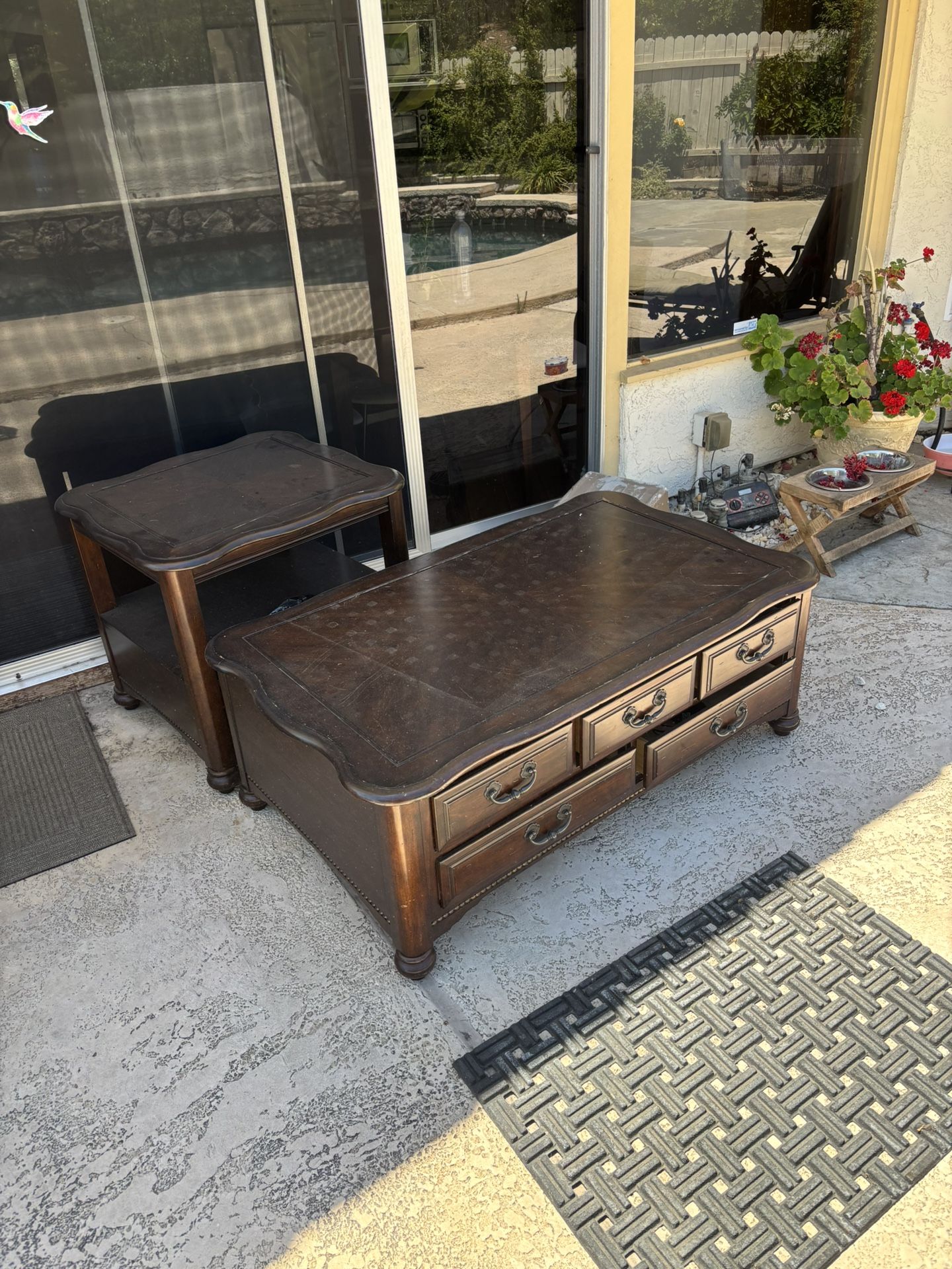 Living Room Table And Side Table