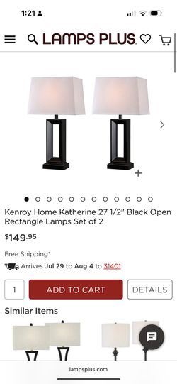Kenroy home Lamp.
