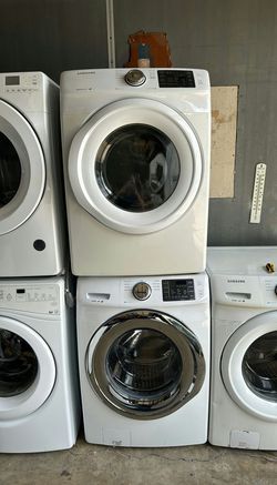 Samsung Front Load Set - Large Capacity Sensor Dry