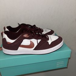 Nike Shoes- Brown and White 