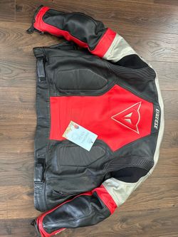 Vintage Dainese Leather Motorcycle Jacket