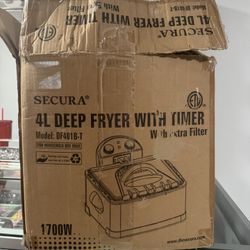 4L Deep Fryer & Tymer
