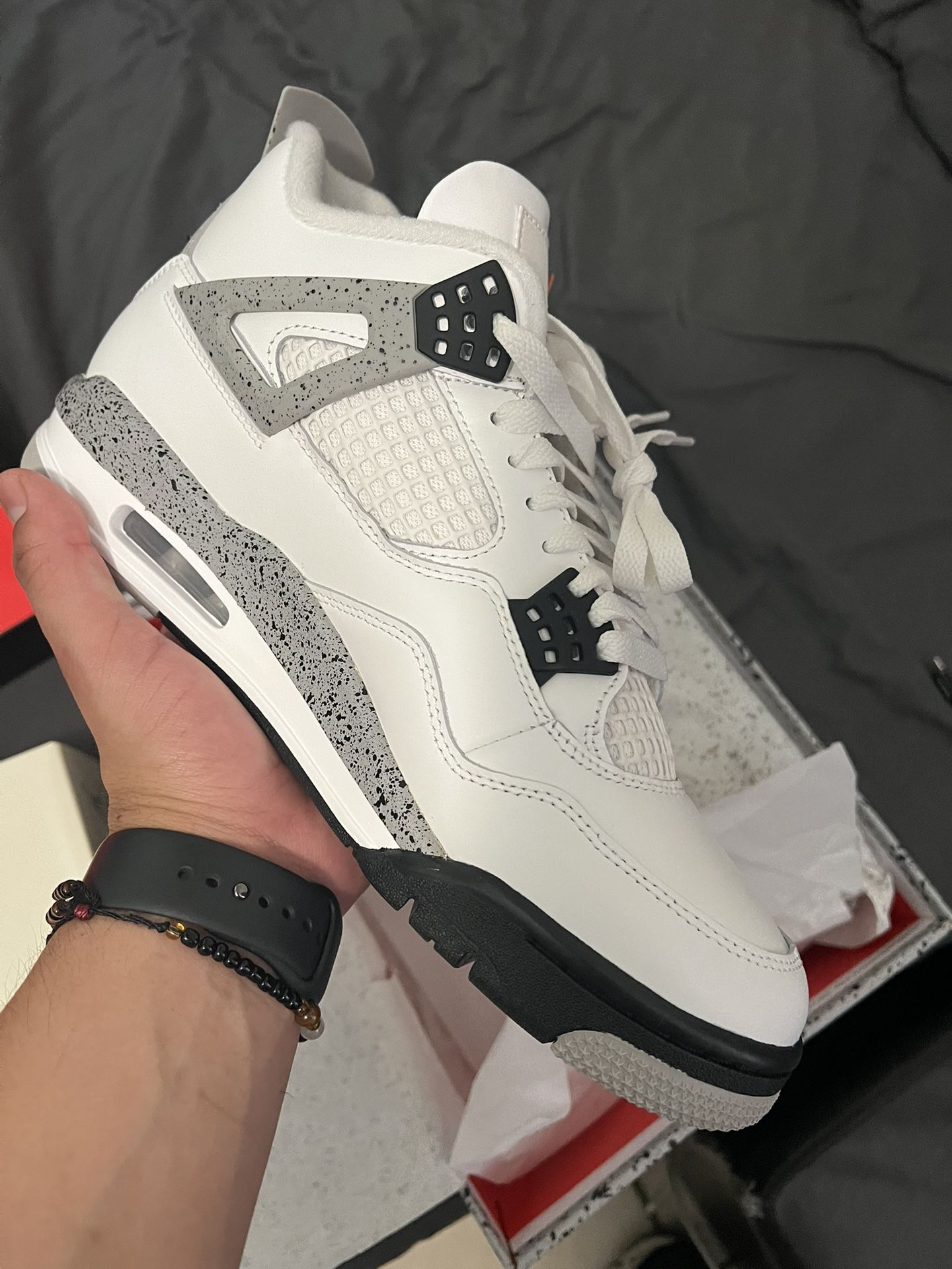 Jordan 4 Retro White Cement Size 9