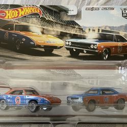Hot Wheels Premium 70 Plymouth Superbird Roadrunner 2 Pack Car Diecast Toy