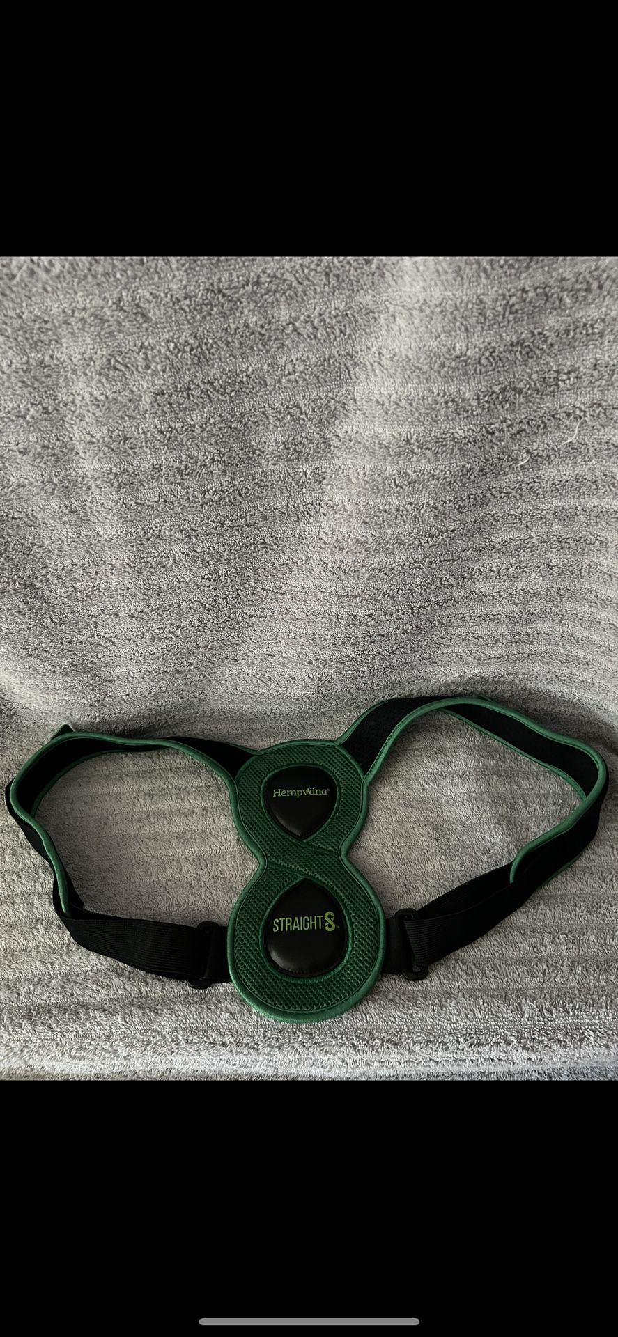 Hempvana Straight 8 Fully Adjustable Lightweight Posture Corrector