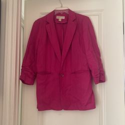 Michael Kors Pink Blazer Size 6 $20