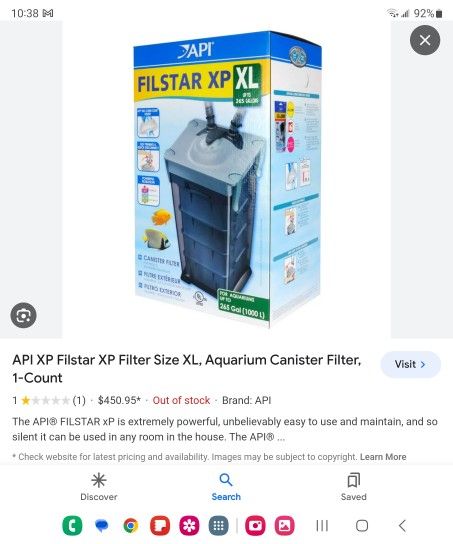 Api Filstar Xp Xl