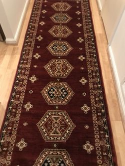 Brand new traditional Kilim design runner carpet size 3x10 nice red rug hallway entryway runners carpets