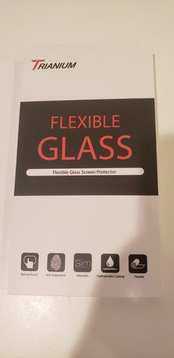 Trianium 2 Pack Screen Protector Designed for Apple iPhone SE 2020 2ND Generation, iPhone 8, iPhone 7 0.2mm Fiber Flexible Glass Screen Protector