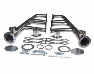 Exhaust Manifold Headers Kit for Small Block Chevy Lake Style SBC 265-400 V8