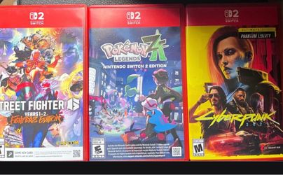 Nintendo switch 2 video games