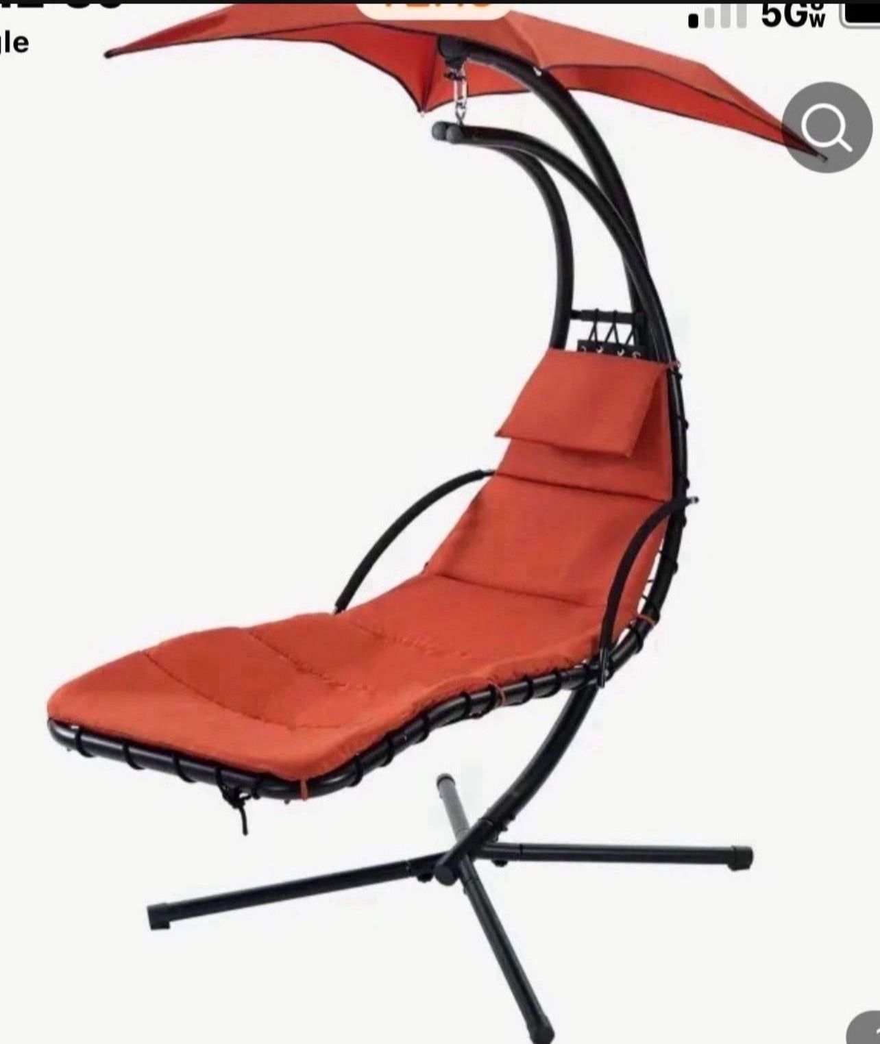 Hanging chair lounger