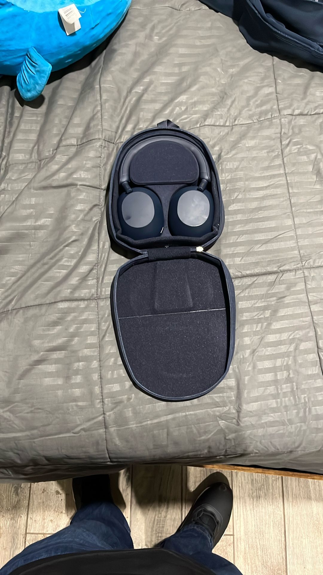 Sony WH-1000XM5 Premium Noise Canceling Headphones, Auto NC Optimizer, 30-Hour Battery, Alexa Voice Control, Midnight Blue