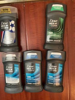 Dove deodorants