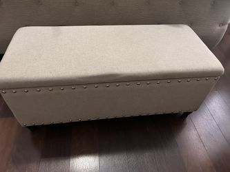 Storage Bench Ottoman