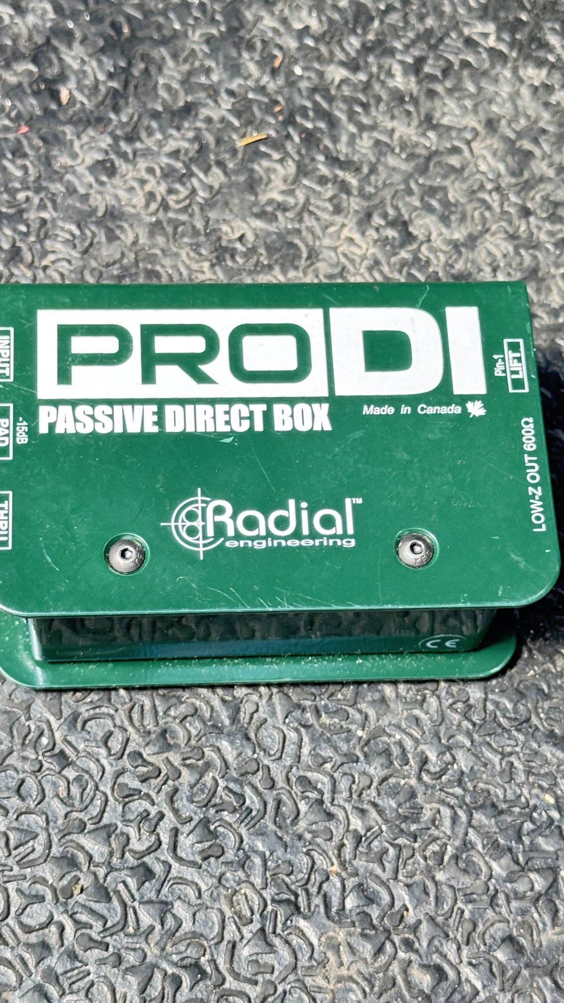 PRO DI passive Direct Box