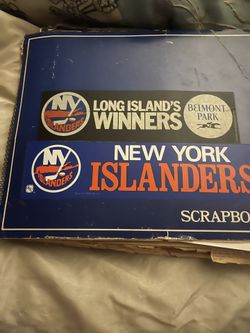 1982-83 New York Islanders Scrap Book