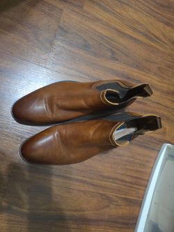 Steve Madden Brown Leather Chelsea Boots