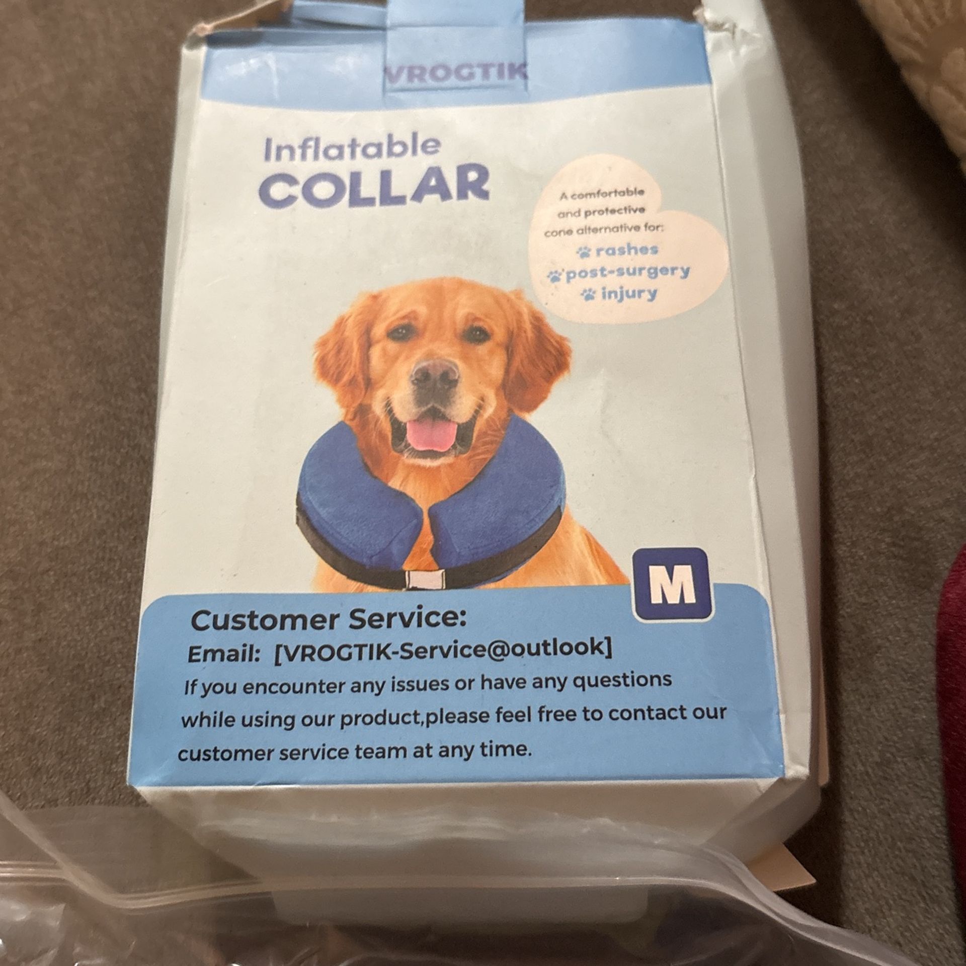Inflable Collar For Dogs