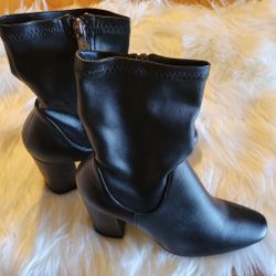Designer 1/4 Leather Boots