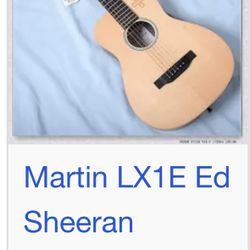 Ed Sheeran Divide Guitar Martin