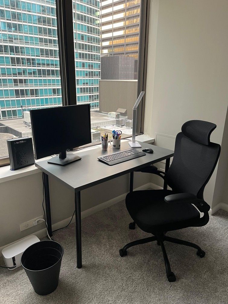 Office Desk Set with Printer