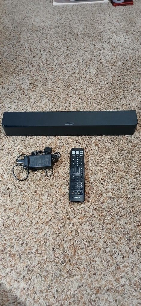 Bose Solo Soundbar Il With Remote
