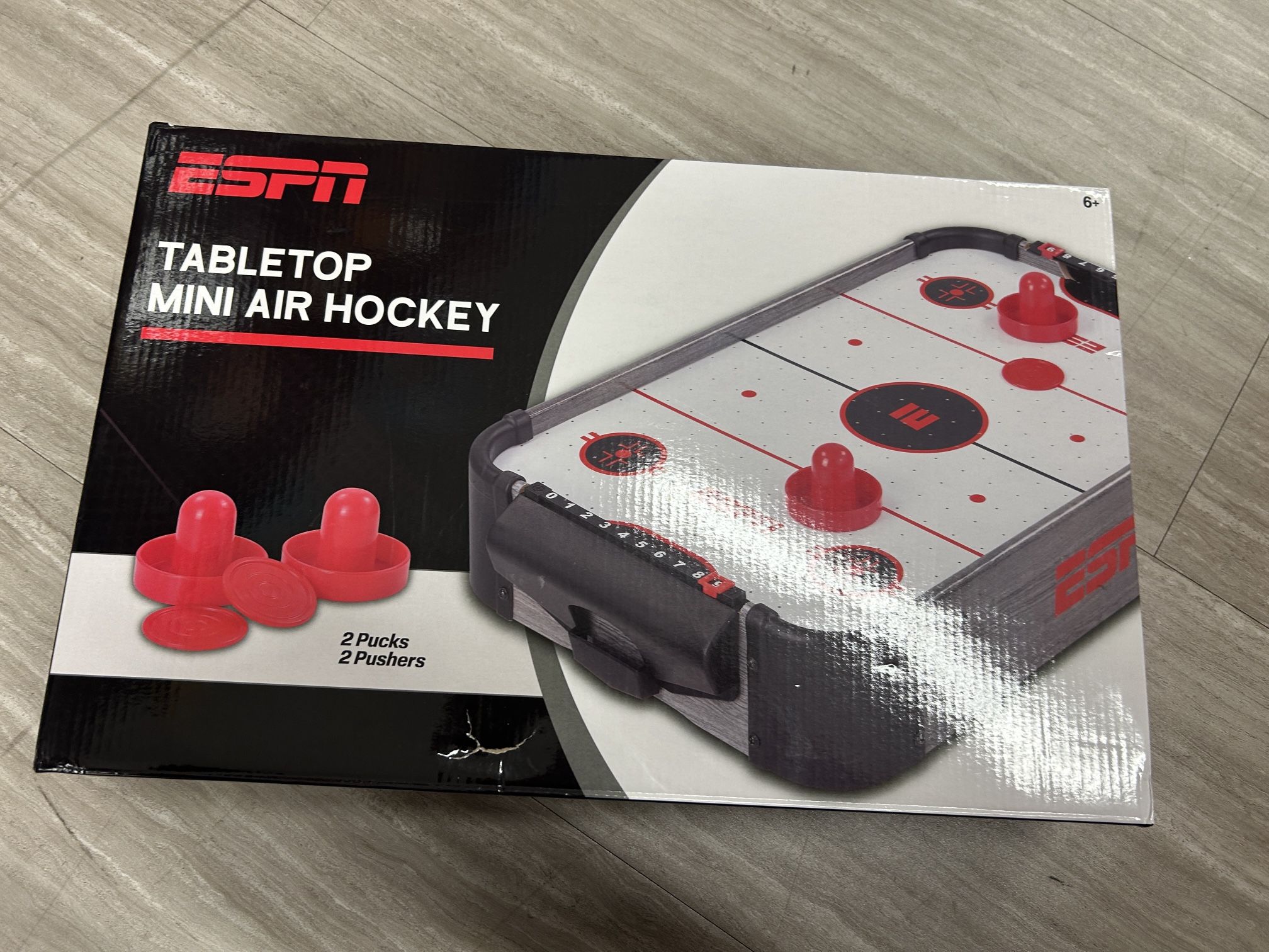 NWT ESPN Tabletop Mini Air Hockey