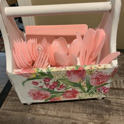 Easter Silverware Holder