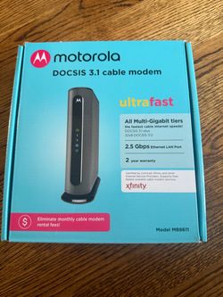 Motorola Cable Modem MB 8611 2.5Gbps