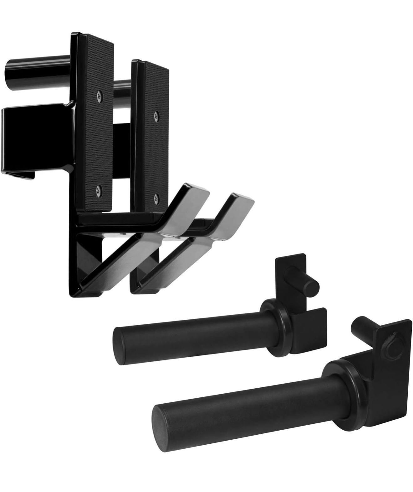 Yes4All Power Rack J-Hooks 2x2 + Weight Holder Attachment 2x2