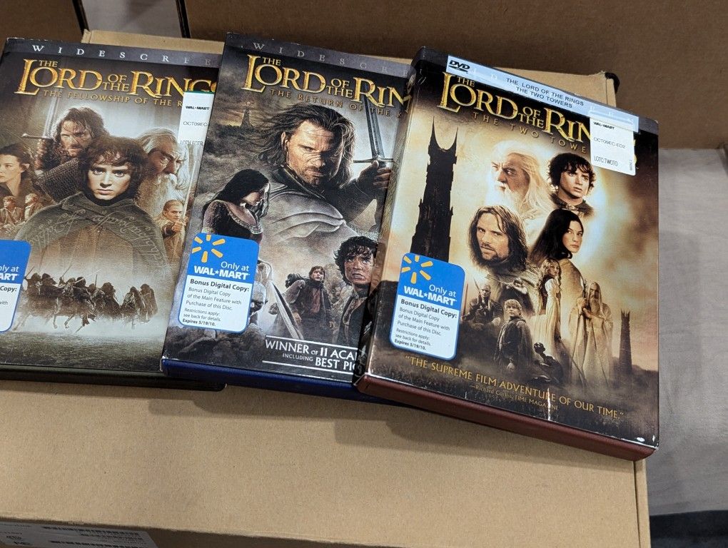 Lord of the rings (3 DVDs)