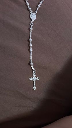 Solid Silver 925 Rosary / Rosario de Plata