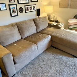 Couch With Queen-Size Pullout Bed