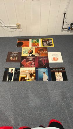 Vintage Vinyl Records Lot (13)- Hair Musical, Johnny Mathis, Scott Joplin Etc