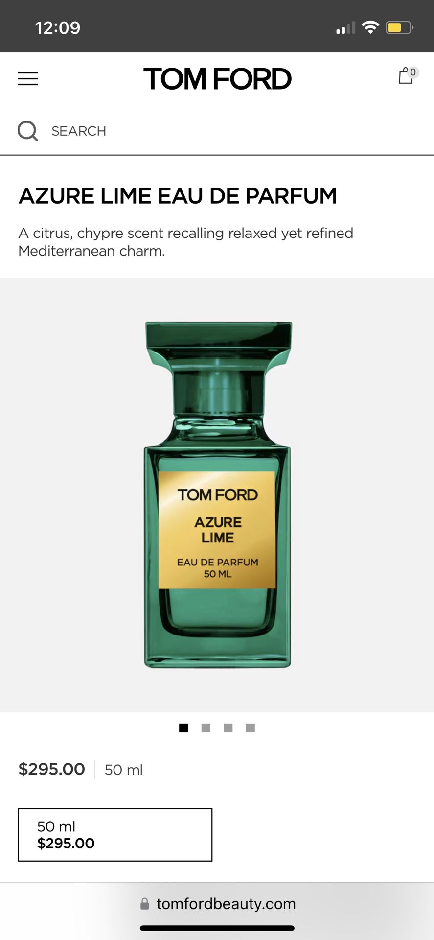 Tom Ford Azure Lime Eau De Parfum